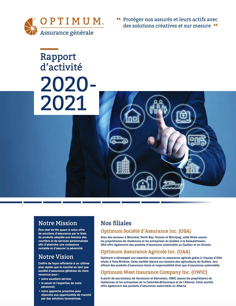 OGI - Rapport d'activité 2021-2020