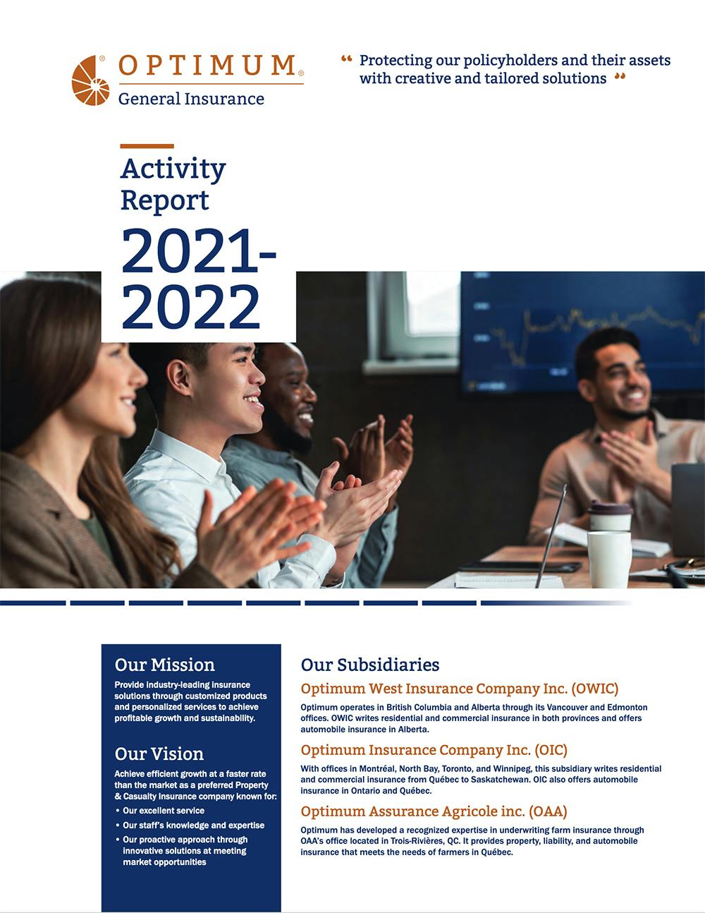 OGI - 2022-2021 Activity report